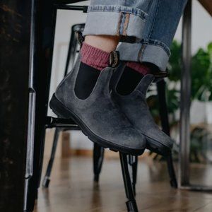 Blundstone #1910 Women's Originals Suede Boots - Steel Grey